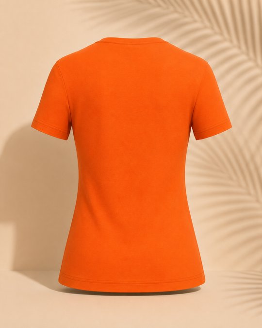 T-Shirt Femme Col V | 180g