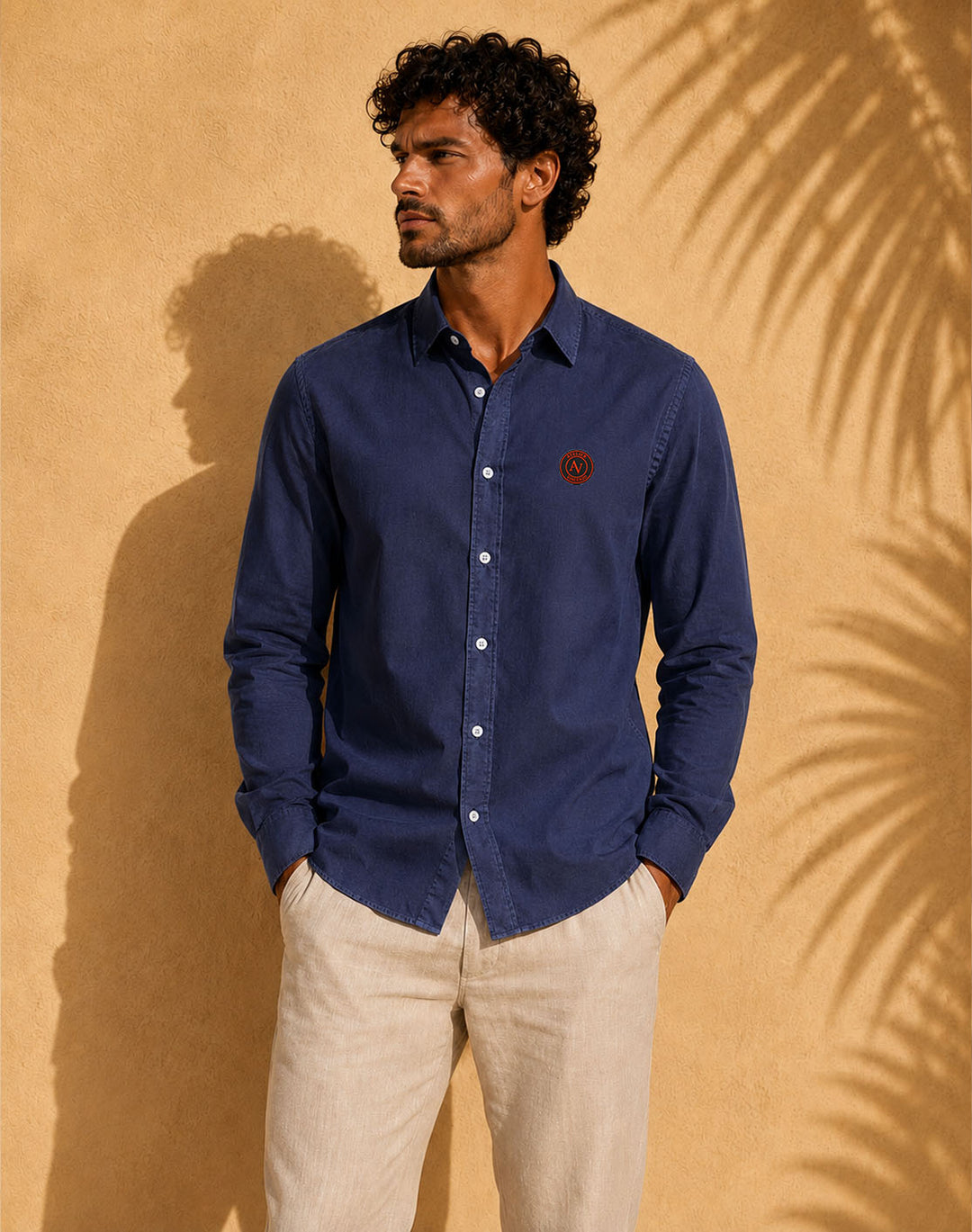 Chemise Délavée Homme