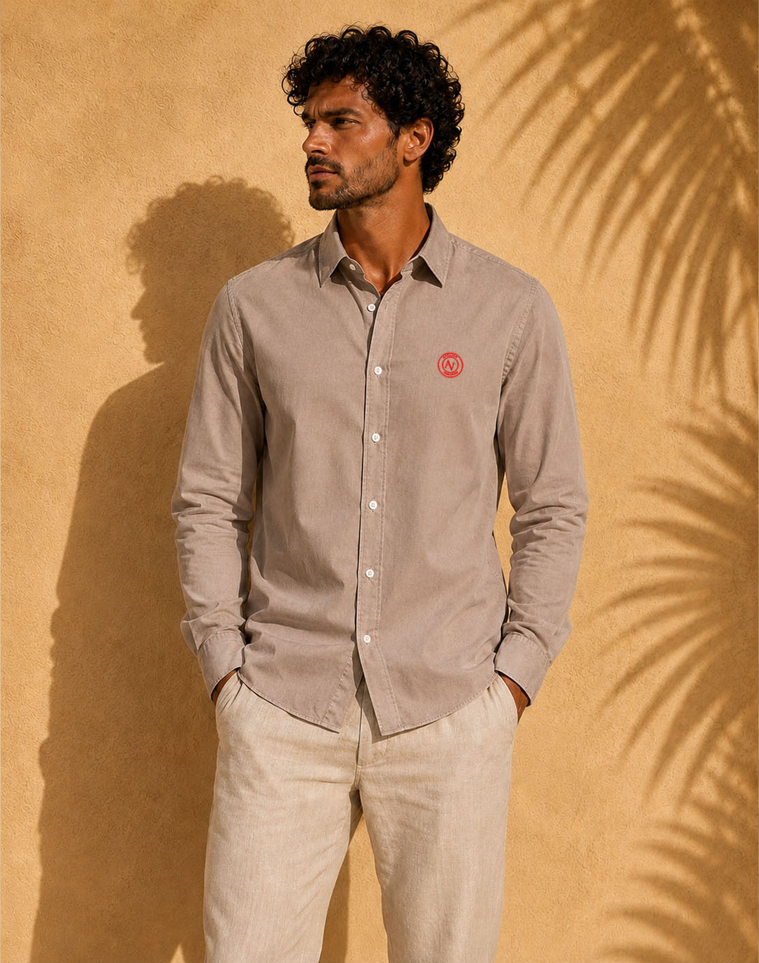 Chemise Délavée Homme