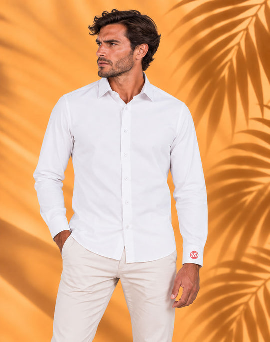 Chemise Infroissable Homme | Coton Premium 115g