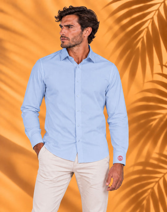 Chemise Infroissable Homme | Coton Premium 115g