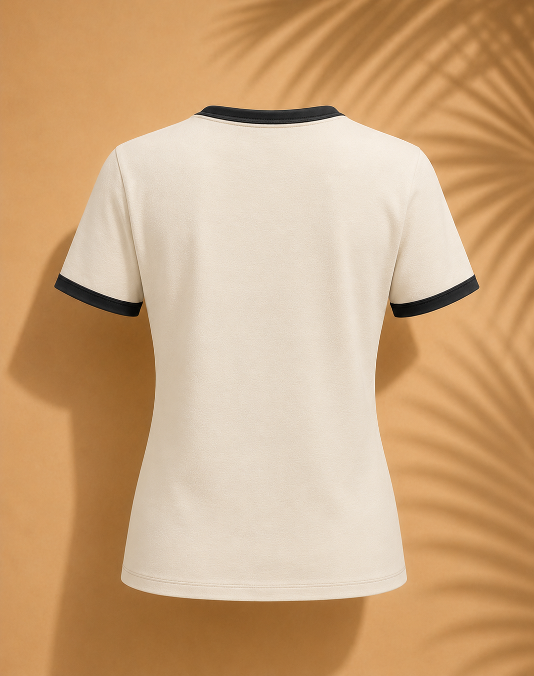 T-Shirt Femme Bord Contrasté | 180g