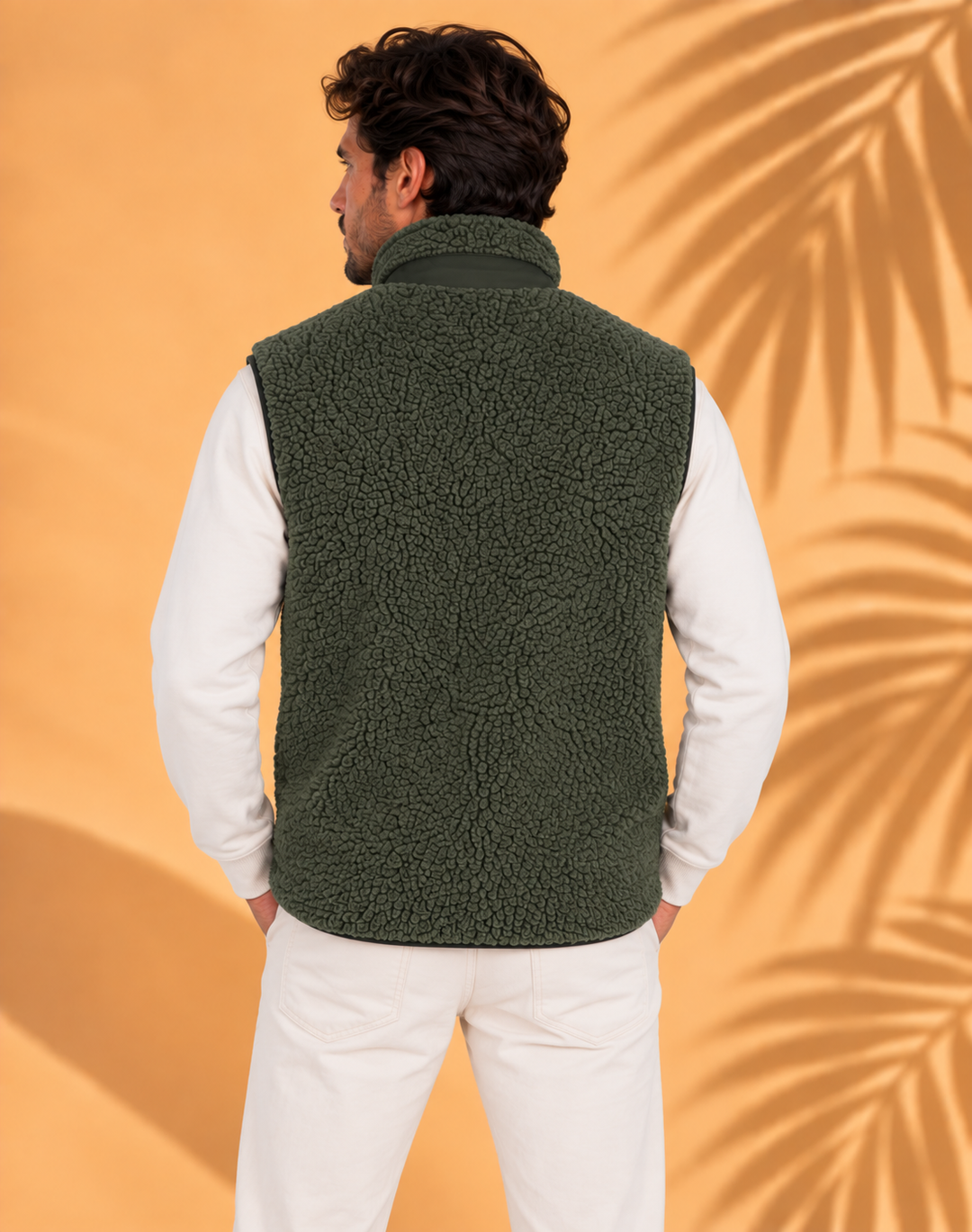 Veste Sherpa sans manche Unisexe | 480g