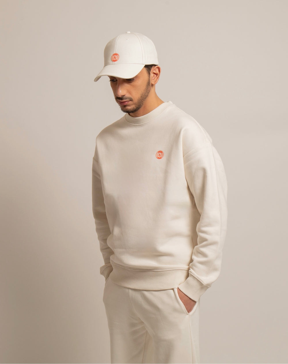 Sweat-shirt à col rond Oversize Unisexe 300 g/m²