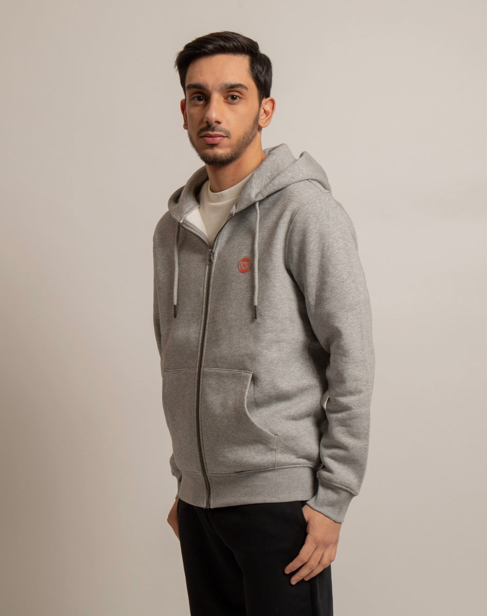 Sweat-shirt zippé à capuche Unisexe 350 g/m²