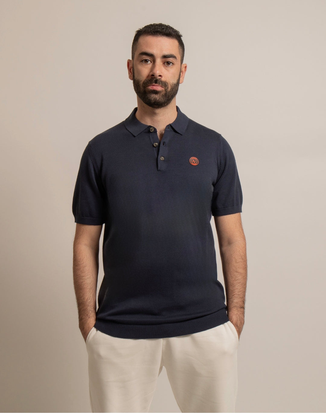 Polo en maille Homme