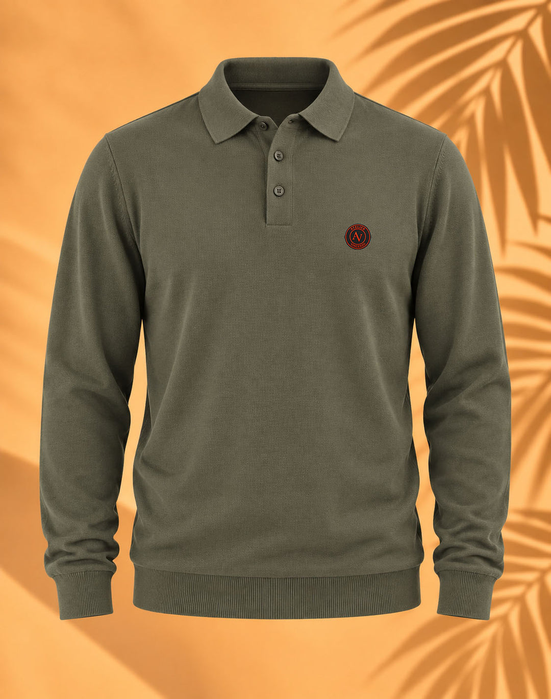 Polo En Maille Homme manches longues | 220g
