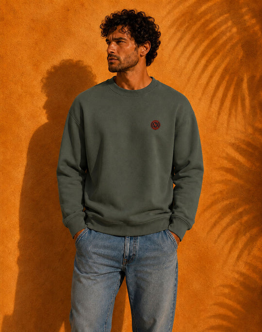 Sweat Col Rond Oversize Unisexe | 300g