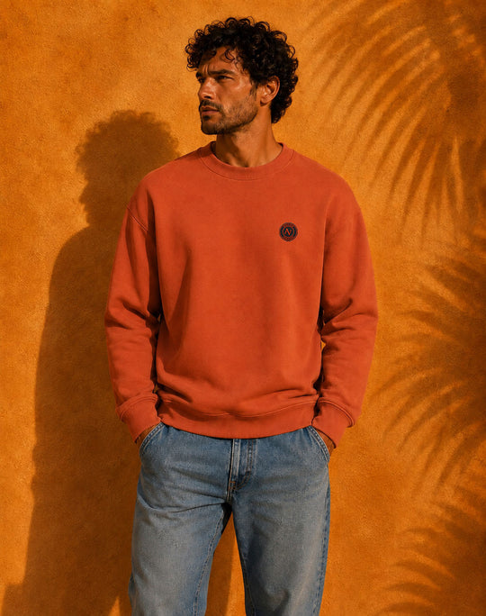 Sweat Col Rond Oversize Unisexe | 300g