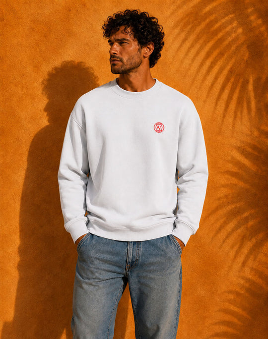 Sweat Col Rond Oversize Unisexe | 300g