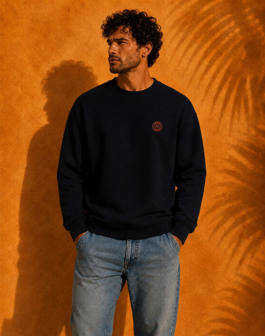 Sweat Col Rond Oversize Unisexe | 300g