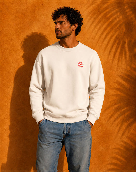 Sweat Col Rond Oversize Unisexe | 300g