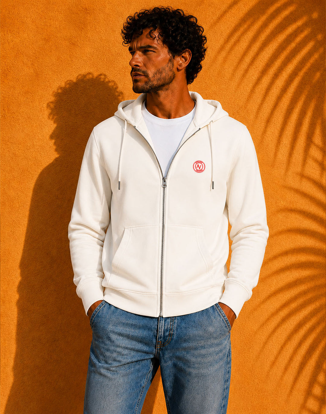 Sweat Zippé à Capuche Unisexe | 350g