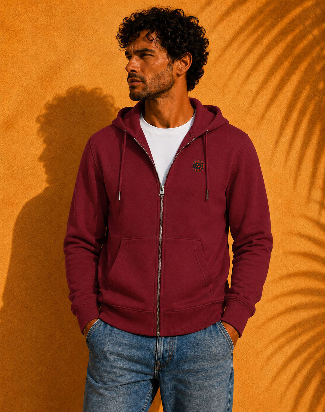 Sweat Zippé à Capuche Unisexe | 350g