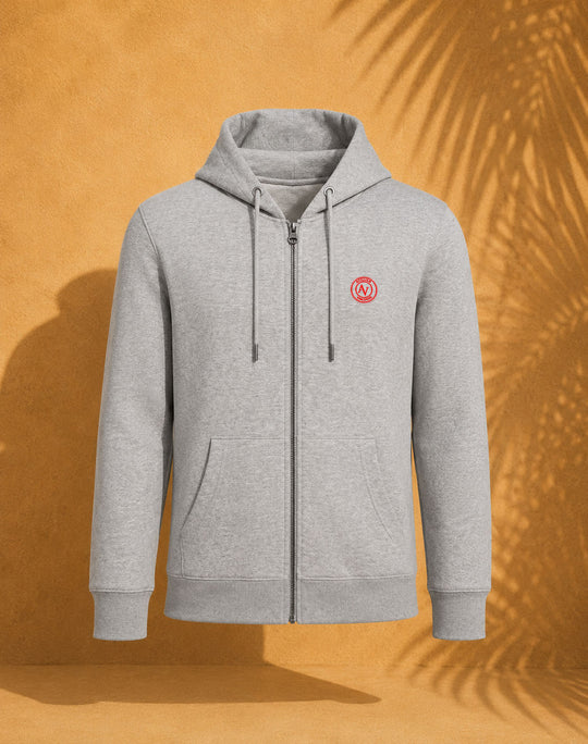 Sweat Zippé à Capuche Unisexe | 350g