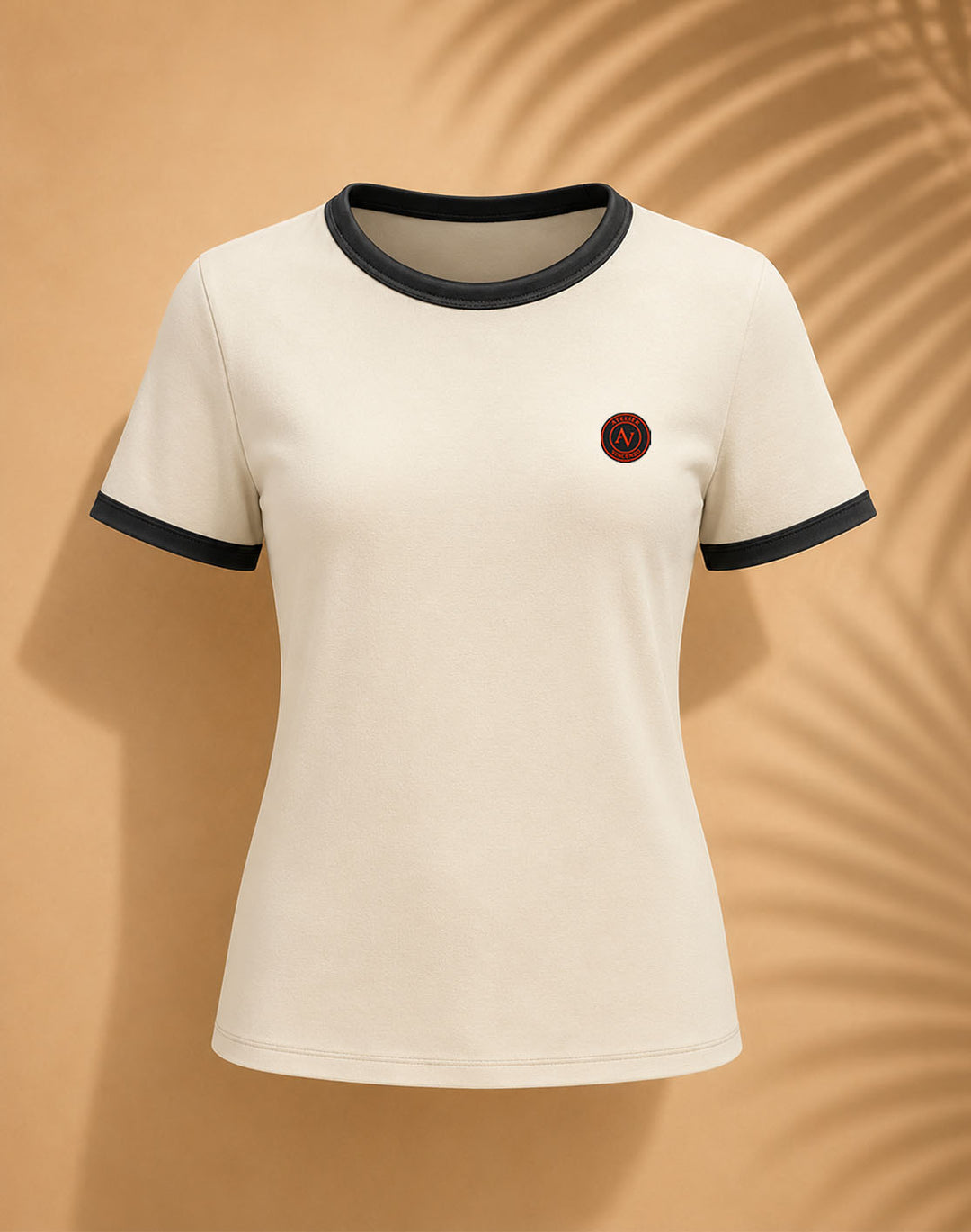 T-Shirt Femme Bord Contrasté | 180g