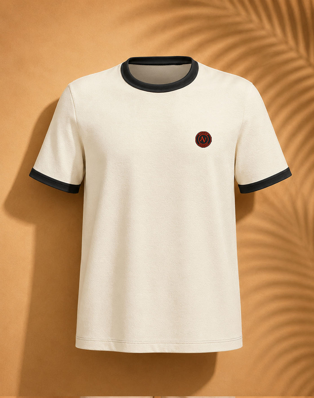 T-Shirt Homme Bord Contrasté | 180g