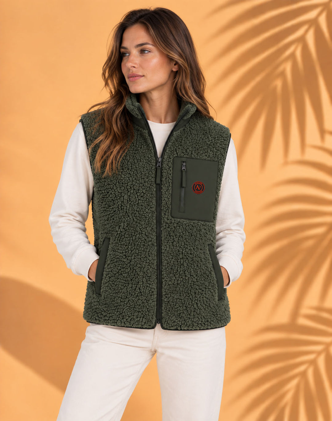 Veste Sherpa sans manche Unisexe | 480g